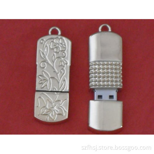 Metal Square Shape USB Flash Drive